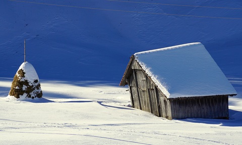 cabane neige